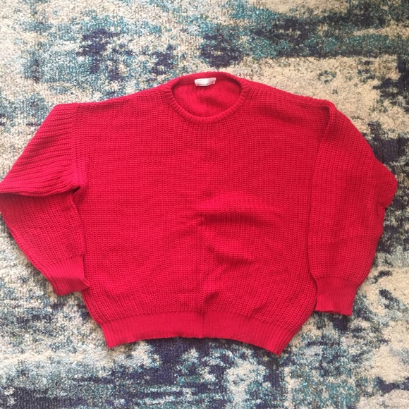 American Apparel Other - American Apparel Made in USA red fisherman sweater American Apparel Other - American Apparel Made in USA red fisherman sweater